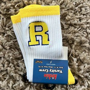 Riverdale Varsity Crew Socks - NWT